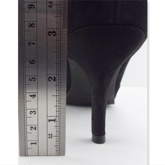 Sold💘NIB STUART WEITZMAN Black Suede OTK Boots 9 - Picture 8 of 8